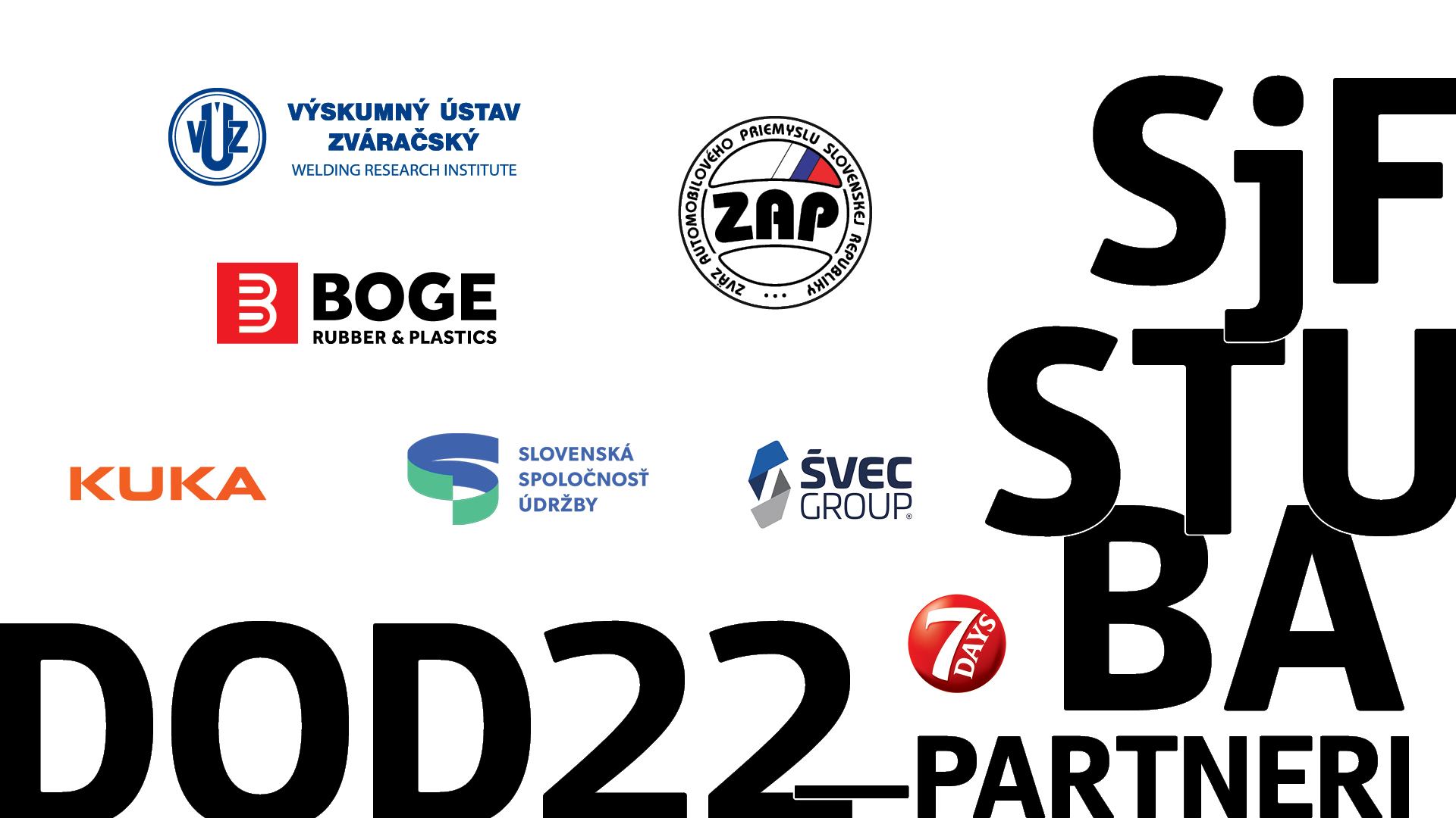 partneri podujatia Strojnickej fakulty STU v Bratislave 2022